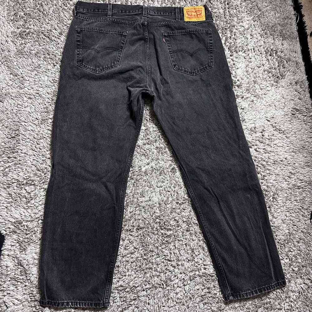 Levi 505 42x32 Black Jeans - Picture 2 of 4